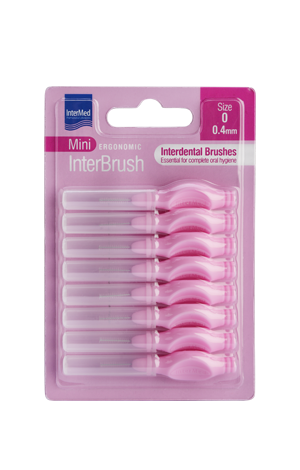 INTERMED - Ergonomic InterBrush Mini 0.4mm (size 0) - 8τεμ.